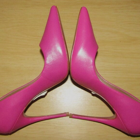 BCBG Max Azria Nola Pointed Toe Heels in Magenta - Picture 3 of 12